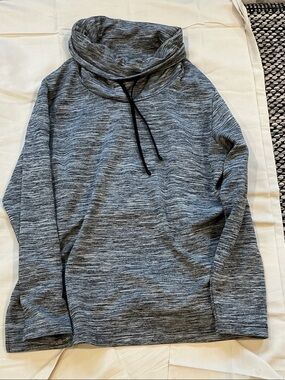 Columbia Women’s Grey Space-Dye Cowl Neck Sweater